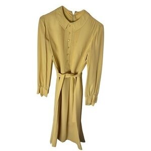 Beautiful Vintage 1960s Yellow Dress